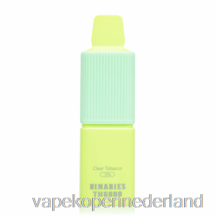 Vape Nederland Horizon Binaries Th6000 Wegwerpbare Heldere Tabak